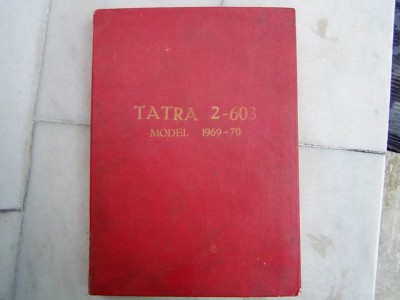 Technický katalog Tatra2-603, model 1969-70 CS,DE 481strán A4.jpg